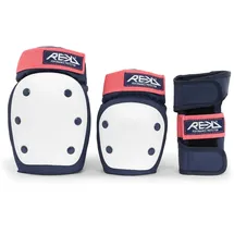 Rekd Protection Rekd Heavy Duty Triple Pad Set - Blue Pink - L