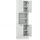 Costway Küchenbuffet 190 cm Hellgrau