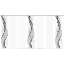 HOME WOHNIDEEN Opalia 60 x 245 cm grau 7 St.