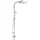 Hansa Viva Duschsystem Aufputz Chrom 44180300