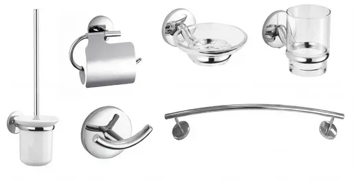 Multi Zubehör Simple Chrom Metall SADADOPL