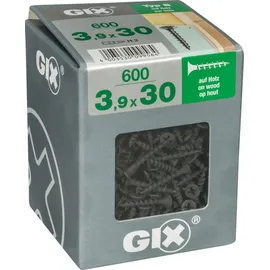 SPAX Gix Typ B Schnellbauschrauben 3,9 x 30 mm 600 Stück