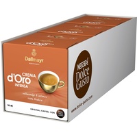 NESCAFÉ Dolce Gusto Dallmayr Crema d ́Oro intensa (48 Kaffeekapseln, Intensität 9 von 12, 100% Arabica-Bohnen), 3er Pack (3x16 Kapseln)