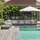 Oviala Garten-Ecksofa, modular, 8-Sitzer, Grau