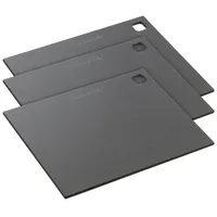 Rosenstein & Söhne 3er-Set Holzfaser-Schneidebretter, spülmaschinenfest, 30 x 23,5 cm