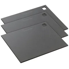 Rosenstein & Söhne 3er-Set Holzfaser-Schneidebretter, spülmaschinenfest, 30 x 23,5 cm