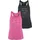 KangaROOS Sporttop Pink/Schwarz 34