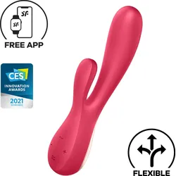 Satisfyer Mono Flex Connect App, 20,5 cm, koralle | rosegold