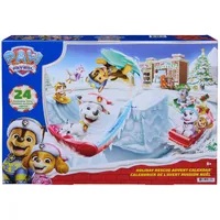PAW PATROL Adventskalender 2026 - mit 21 hochwertigen Überraschungen und 3 Stickerbögen, Verpackung als Spielwelt, Spielzeug für Kinder ab 3 Jahren