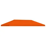 vidaXL Pavillon-Blendenbezug 6 x 3 m Orange