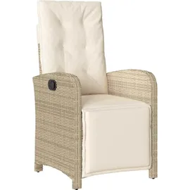 vidaXL Garten Essgruppe 9-tlg. Beige
