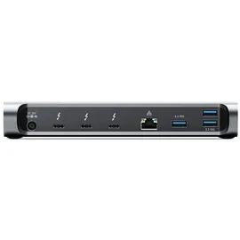 Alogic Blaze Thunderbolt 4 Dual 4K Docking Station Space Gray