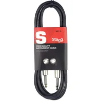 Stagg SGC6DL DLX Instrumenten-Kabel für Gitarre (6m)