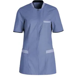 Damen Kasack "15415" - 4XL - staubblau