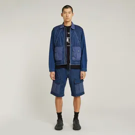 G-Star Bend 3D Cargo Shorts Fabric Mix Blau 28