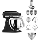 KitchenAid Artisan 5KSM175 Fresh Linen Glasset mit Glasschüssel
