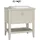 Vitra Valarte Einbauwaschtisch-Möbel-Set 62197 77,5 x 52 x 87,5 cm, 1 Vollauszug, elfenbein matt/Waschtisch weiß hochglanz