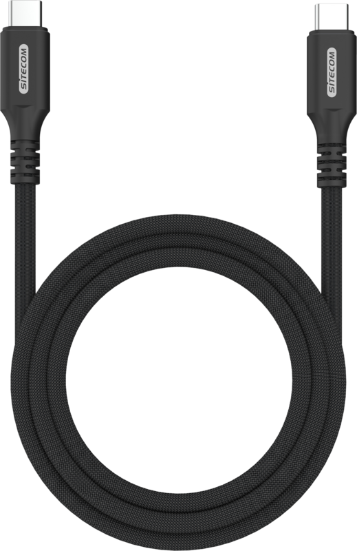 Sitecom USB-C-auf-USB-C-Full-Feature-Kabel 1,2 Meter