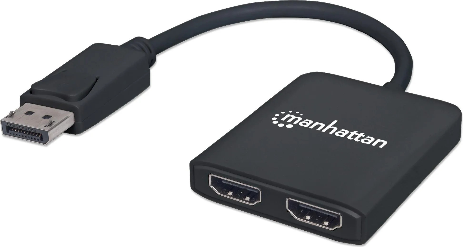 Manhattan DisplayPort auf 2-Port HDMI-Splitter-Hub mit MST, Switch Box