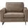 Home Affaire Loveseat Pinto Cord 105 x 85 x 97 cm Braun mit Keder
