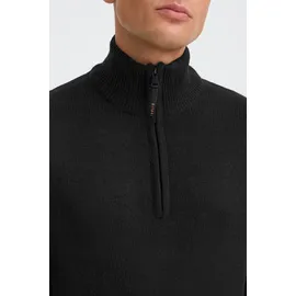 !Solid Troyer SOLID "Troyer SDBatik", Herren, Gr. XXL, schwarz (true schwarz), Obermaterial: 100% Polyacryl PAN., Pullover Troyer