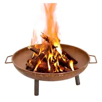 vidaXL Feuerschale 67,5x58x22,5 cm Stahl