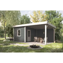 Alpina Wetterschutzfarbe Basaltgrau 2,5 l