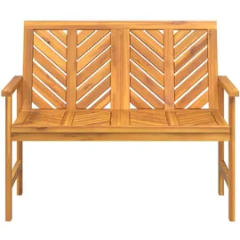 vidaXL Gartenbank 109 x 59 x 89 cm Braun
