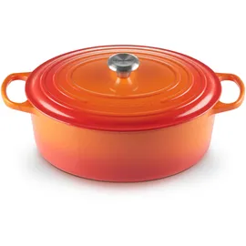 Le Creuset Signature Bräter 33 cm oval ofenrot