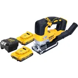 DeWalt Dcs 334 D2 Akku Pendelhub Stichsäge 18 V Brushless + 2x Akku 2,0 Ah + Ladegerät