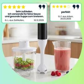 ideoon home Power Stabmixer-Set 400W Stabmixer