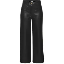 LASCANA Lederimitathose Damen schwarz Gr.38