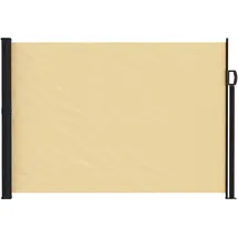 vidaXL Ausziehbare Seitenmarkise 120 x 600 cm Sand