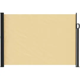 vidaXL Ausziehbare Seitenmarkise 120 x 600 cm Sand