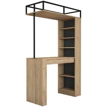HANAH Home Jacob 120 x 56 x 199 cm Braun