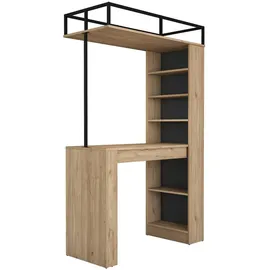 HANAH Home Jacob 120 x 56 x 199 cm Braun