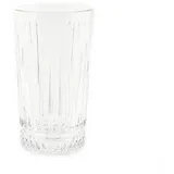 Almina Elisa 6 Tlg. Trinkgläser-Set Longdrinkgläser mit Riffle Design 300 ml