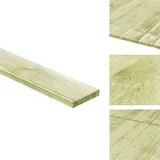Vidaxl - Terrassendielen 8 Stk. 1,16 m2 1m Imprägniertes Kiefernholz - Terrassendielen - Kiefernholz - Holzboden - Outdoor Dekoration - Gartenmöbel