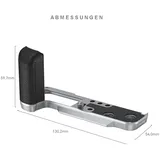 SmallRig 4555 L-förmiger Griff für Fujifilm X100VI/X100V silber