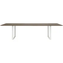 Muuto 70/70 Tisch 295 x 73 x 108 cm Eiche geräuchert/weiß