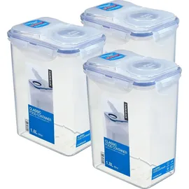Lock & Lock Frischhaltedose rechteckig transparent 15,1 x 10,8 x 19,0 cm 1,8 l