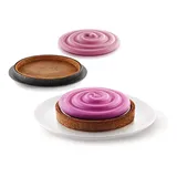 Silikomart Kit Mini Tarte Twist Backform Ø 8 cm h 2 cm