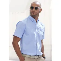 H.I.S. Kurzarmhemd Regular Fit Blau M