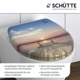 Schütte WC-Sitz SUNSET SKY mehrfarbig