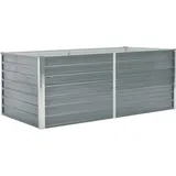 vidaXL Hochbeet 160 x 80 x 45 cm Grau