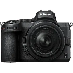 NIKON Z5 Kit Systemkamera mit Objektiv 24-50 mm, 8 cm Display Touchscreen, WLAN