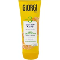 Giorgi Line Definiergel, Curly-Methode, spektakuläre Locken, 0% Alkohol, 0% Silikone, 0% Sulfate, mit pflanzlichen Proteinen und Avocado, 250 ml