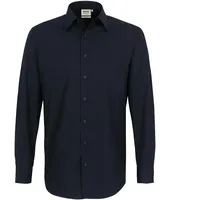Hakro Hemd Mikralinar® Comfort schwarz, S