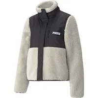 Puma Puma, Damen, Laufjacke, Sherpa Hybrid-587723 M Weiss, M