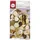 Rayher Konfetti 30 g 2 cm ø Silber/Gold/Weiß
